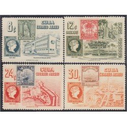 Cuba A- 108/11 1955 Palacio de Bellas Artes Plaza de la Fraternidad Plaza de la República MNH Cuba A- 108/11 1955 Palacio de Bellas Artes Plaza de la Fraternidad Plaza de la República MNH