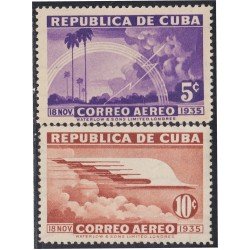 Cuba A- 22/23 1936 Centenario del nacimiento de Máximo Gómez MNH Cuba A- 22/23 1936 Centenario del nacimiento de Máximo Gómez MNH