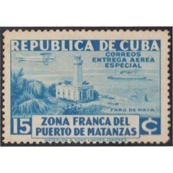 Cuba A- 21 1936 Zona franca del puerto de Matanzas MNH Cuba A- 21 1936 Zona franca del puerto de Matanzas MNH