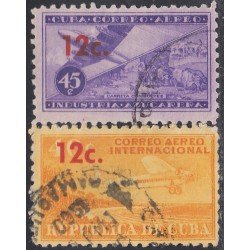Cuba A- 200/01 1960 Correo Aéreo Internacional Avión Plane usados Cuba A- 200/01 1960 Correo Aéreo Internacional Avión Plane usados