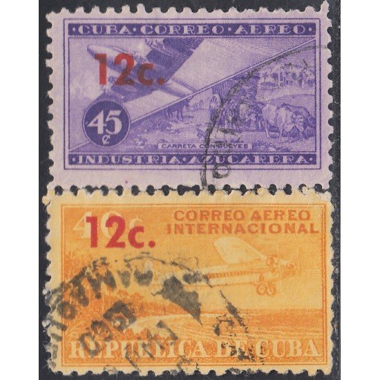 Cuba A- 200/01 1960 Correo Aéreo Internacional Avión Plane usados Cuba A- 200/01 1960 Correo Aéreo Internacional Avión Plane usados