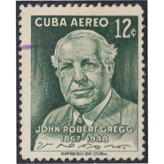 Cuba A- 165 1957 John Robert Gregg usados Cuba A- 165 1957 John Robert Gregg usados
