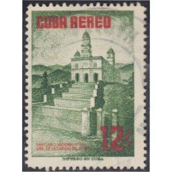 Cuba A- 148 1956 Santuario Nacional Señora de la Caridad del Cobre usados Cuba A- 148 1956 Santuario Nacional Señora de la Caridad del Cobre usados