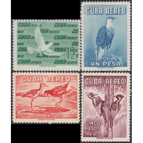 Cuba A- 202/02C 1960/62 Pájaros Birds MH Cuba A- 202/02C 1960/62 Pájaros Birds MH