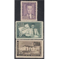 Cuba A- 46/48 1951 Antonio Guiteras MH Cuba A- 46/48 1951 Antonio Guiteras MH