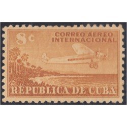 Cuba A- 38 Correo aéreo internacional Avión MH Cuba A- 38 Correo aéreo internacional Avión MH