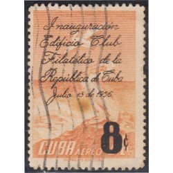 Cuba A- 147 1956 Inauguración Edificio Club Filatélico de la República de Cuba usados Cuba A- 147 1956 Inauguración Edificio Club Filatélico de la República de Cuba usados