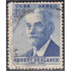 Cuba A- 134 1956 Compositor Hubert de Blanck usados Cuba A- 134 1956 Compositor Hubert de Blanck usados