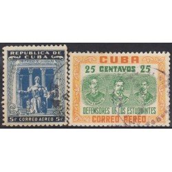 Cuba A- 72/73 1952 Fermín Dominguez Nicolás Estebanez Federico Capdevila usados Cuba A- 72/73 1952 Fermín Dominguez Nicolás Estebanez Federico Capdevila usados