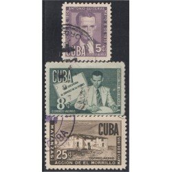 Cuba A- 46/48 1951 Antonio Guiteras usados Cuba A- 46/48 1951 Antonio Guiteras usados