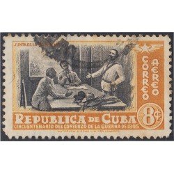 Cuba A- 39 1948 50 Aniversario de la Guerra de 1895 usados Cuba A- 39 1948 50 Aniversario de la Guerra de 1895 usados