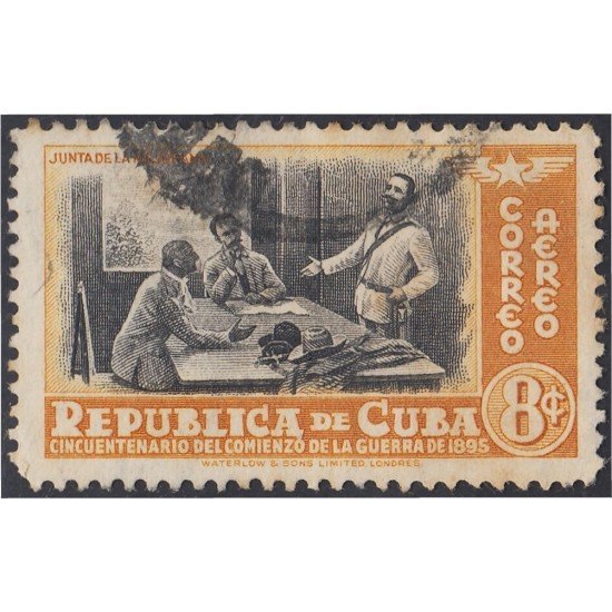Cuba A- 39 1948 50 Aniversario de la Guerra de 1895  usados
