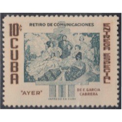 Cuba Urgentes 20 1957 Retiro de Comunicaciones MNH Cuba Urgentes 20 1957 Retiro de Comunicaciones MNH