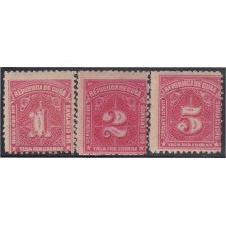 Cuba Taxas 8/10 1927/28 Timbres de Taxas de EE.UU de 1895 MNH Cuba Taxas 8/10 1927/28 Timbres de Taxas de EE.UU de 1895 MNH