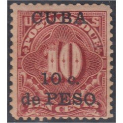 Cuba Taxas 4 1899 Timbres de Taxas de EE.UU de 1895 MH Cuba Taxas 4 1899 Timbres de Taxas de EE.UU de 1895 MH