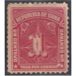 Cuba Taxas 5 1915 Timbres de Taxas de EE.UU de 1895 Sin goma Cuba Taxas 5 1915 Timbres de Taxas de EE.UU de 1895 Sin goma