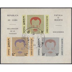 Cuba 18 1961 Declaración de La Habana usados Cuba 18 1961 Declaración de La Habana usados