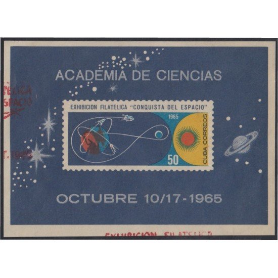 Cuba HB 26 1965 Academia de Ciencias usados Cuba HB 26 1965 Academia de Ciencias usados