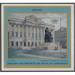Cuba HB 40 1973 500 Aniversario del nacimiento de Nicolás Copernico MNH Cuba HB 40 1973 500 Aniversario del nacimiento de Nicolás Copernico MNH