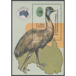 Cuba HB 84 1984 Exposición Filatélica Internacional Ausipex 84 MNH Cuba HB 84 1984 Exposición Filatélica Internacional Ausipex 84 MNH