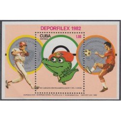 Cuba HB 72 1982 XIV Juegos Centraomericanos y del Caribe MNH Cuba HB 72 1982 XIV Juegos Centraomericanos y del Caribe MNH