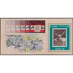 Cuba HB 66 1981 Exposición Filatélica Mundial Bulgaria 81 MNH Cuba HB 66 1981 Exposición Filatélica Mundial Bulgaria 81 MNH