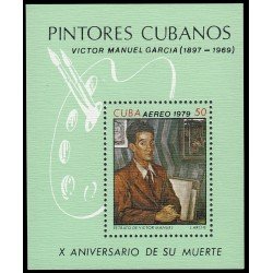 Cuba HB 59 1979 Pintores cubanos Víctor Manuel MNH Cuba HB 59 1979 Pintores cubanos Víctor Manuel MNH