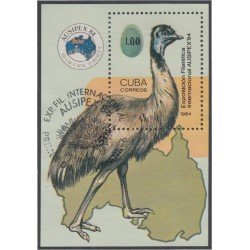 Cuba HB 84 1984 Exposición Filatélica Internacional Ausipex 84 usados Cuba HB 84 1984 Exposición Filatélica Internacional Ausipex 84 usados