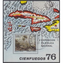 Cuba HB 47 1976 V Exposición Filatélica Nacional Cienfuegos 78 usados Cuba HB 47 1976 V Exposición Filatélica Nacional Cienfuegos 78 usados