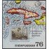 Cuba HB 47 1976 V Exposición Filatélica Nacional Cienfuegos 78 usados