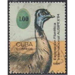 Cuba SH 84 1984 Exposición Filatélica Internacional Ausipex 84 usados Cuba SH 84 1984 Exposición Filatélica Internacional Ausipex 84 usados