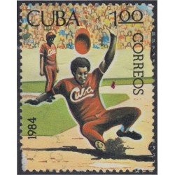 Cuba SH 83 1984 Béisbol deporte olímpico usados Cuba SH 83 1984 Béisbol deporte olímpico usados