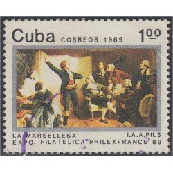 Cuba SH 115 1989 XXX Aniversario de la Revolución Cubana usados Cuba SH 115 1989 XXX Aniversario de la Revolución Cubana usados