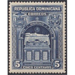 Rep. Dominicana 253 1933 Centenario del nacimiento del Presidente Fernando Arturo de Medino Mausoleo MNH Rep. Dominicana 253 1933 Centenario del nacimiento del Presidente Fernando Arturo de Medino Mausoleo MNH