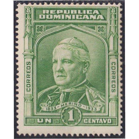 Rep. Dominicana 250 1933 Presidente Fernando Arturo de Medino MNH