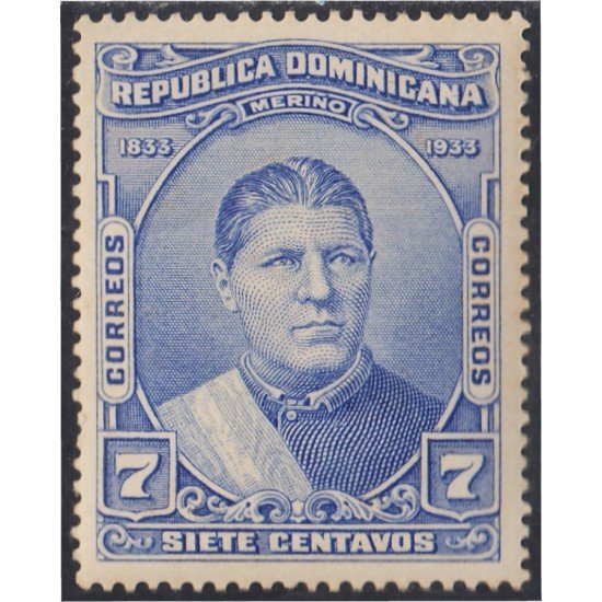 Rep. Dominicana 254 1933 Presidente Fernando Arturo de Medino MNH
