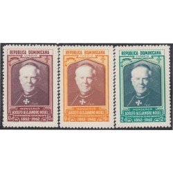 Rep. Dominicana 584/86 1962 Monseñor Adolfo Alejandro Nouel MNH Rep. Dominicana 584/86 1962 Monseñor Adolfo Alejandro Nouel MNH