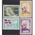 Rep. Dominicana 576/79 1962 Aniversario de la liberación Bandera MNH