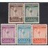 Rep. Dominicana 552/56 1961 Memorial Trujillo MNH