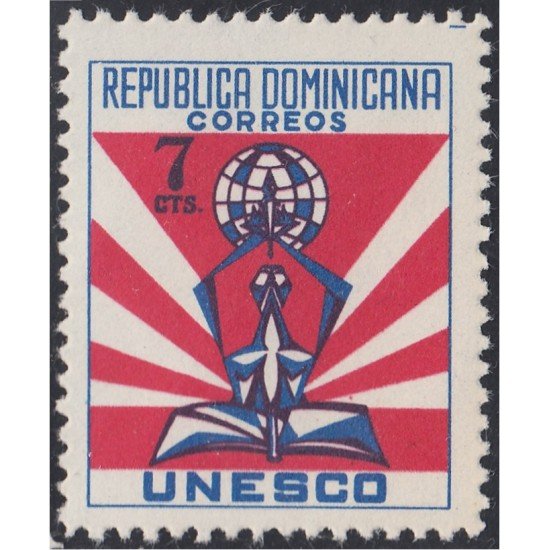 Rep. Dominicana 503 1958 UNESCO MNH Rep. Dominicana 503 1958 UNESCO MNH