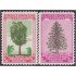 Rep. Dominicana 449/50 1956 Repoblación Forestal MNH