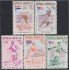 Rep. Dominicana 444/48 1956 Deportes Juegos olímpicos de Melbourne MNH