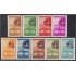 Rep. Dominicana 371/79 1944 Centenario de la República Bandera MNH