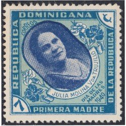 Rep. Dominicana 333 1940 Julia Molina MNH Rep. Dominicana 333 1940 Julia Molina MNH