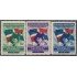 Rep. Dominicana 300/02 1937 Primeros juegos olímpicos Nacionales en Ciudad Trujillo MNH