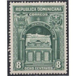 Rep. Dominicana 255 1933 Centenario del nacimiento del Presidente Fernando Arturo de Medino Mausoleo MNH Rep. Dominicana 255 1933 Centenario del nacimiento del Presidente Fernando Arturo de Medino Mausoleo MNH