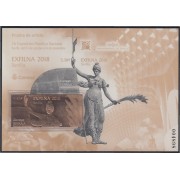 España Spain Prueba de lujo 139 2018 Exfilna Sevilla Expo Filatélica Nacional España Spain Prueba de lujo 139 2018 Exfilna Sevilla Expo Filatélica Nacional