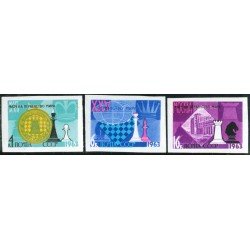 AJZ2 Rusia 2669/71 2763/5 2742/4 1963 Ajedrez MNH AJZ2 Rusia 2669/71 2763/5 2742/4 1963 Ajedrez MNH