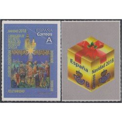 España Spain 5259/60 2018 Navidad Christmas MNH Tarifa A Tarifa B España Spain 5259/60 2018 Navidad Christmas MNH Tarifa A Tarifa B