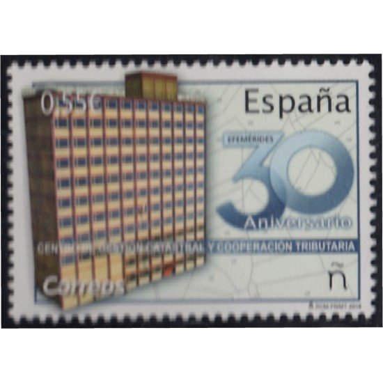 España Spain 5254 2018 30 Aniversario del Centro de Gestión Catastral y Cooperación Tributaria MNH España Spain 5254 2018 30 Aniversario del Centro de Gestión Catastral y Cooperación Tributaria MNH